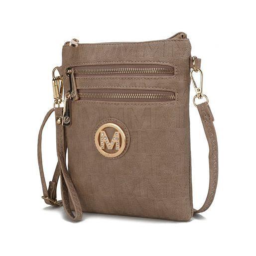 MKF Collection Andrea Milan M Signature Crossbody Bag by Mia K
