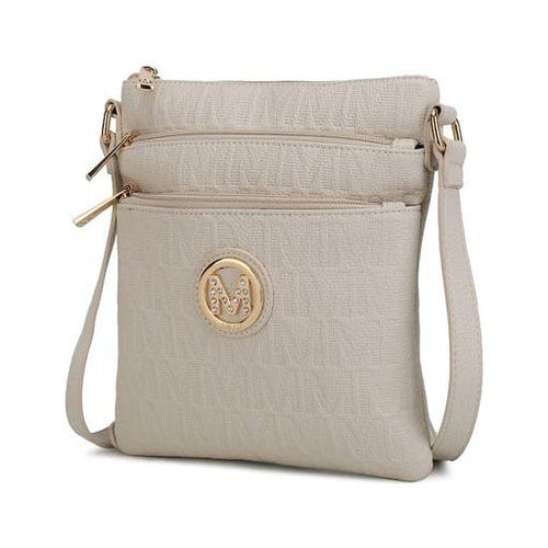 Load image into Gallery viewer, Lennit Embossed M Signature Crossbody Bag - A Touch of Luxury
