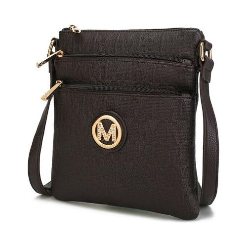 Load image into Gallery viewer, Lennit Embossed M Signature Crossbody Bag - A Touch of Luxury
