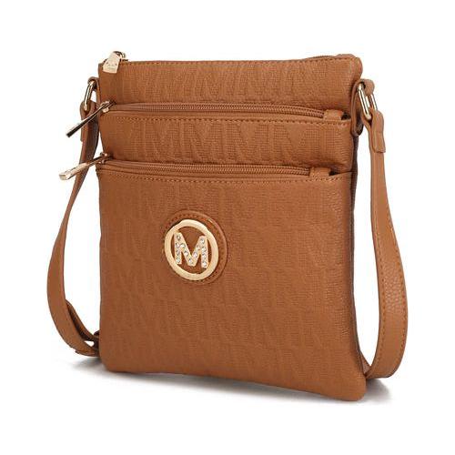 Load image into Gallery viewer, Lennit Embossed M Signature Crossbody Bag - A Touch of Luxury
