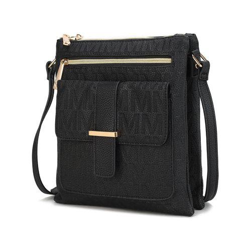 MKF Collection Janni Signature Embossed Crossbody Bag - A Luxe Essentials