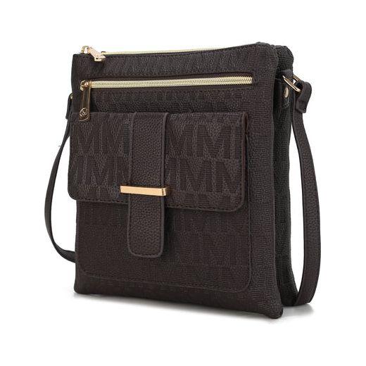 MKF Collection Janni Signature Embossed Crossbody Bag - A Luxe Essentials