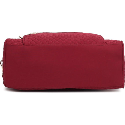 Load image into Gallery viewer, MKF Collection Jayla Solid Quilted Cotton Women Duffle Bag by Mia k
