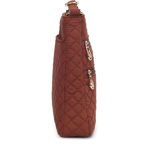 Load image into Gallery viewer, Lainey Solid Quilted Cotton Women Crossbody Bag
