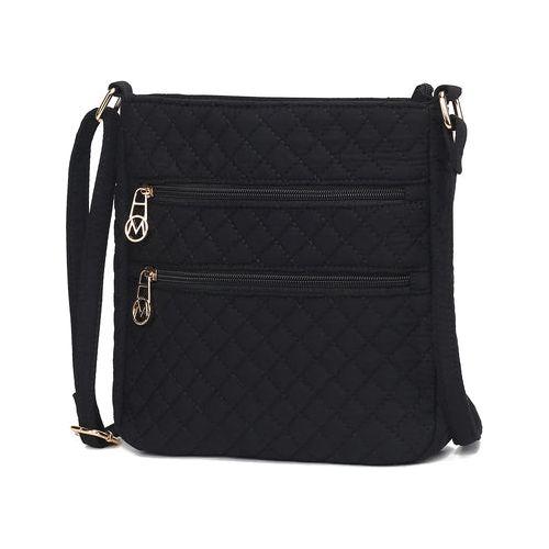 Load image into Gallery viewer, Lainey Solid Quilted Cotton Women Crossbody Bag
