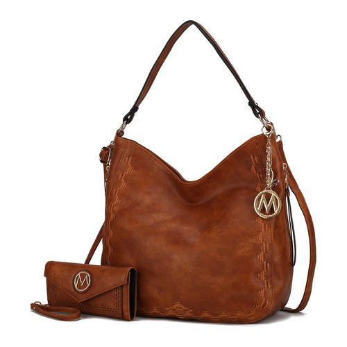 Load image into Gallery viewer, Lucille Shoulder Handbag - Exquisite Vegan Leather Elegance for Women
