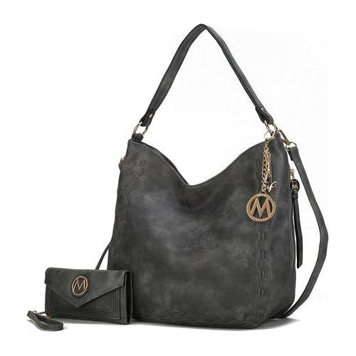 Load image into Gallery viewer, Lucille Shoulder Handbag - Exquisite Vegan Leather Elegance for Women
