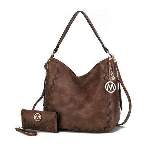 Load image into Gallery viewer, Lucille Shoulder Handbag - Exquisite Vegan Leather Elegance for Women
