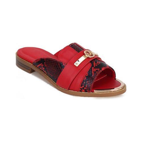 MKF Collection Celine Sandal Snake with Decorative Buckle by Mia K