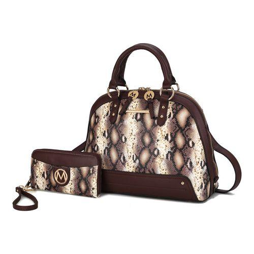 Load image into Gallery viewer, Frida Satchel Handbag: A Luxurious Statement Piece
