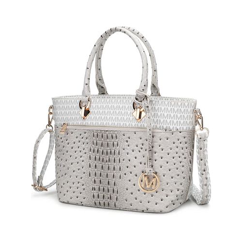 Load image into Gallery viewer, Grace Signature and Croc Embossed Tote
