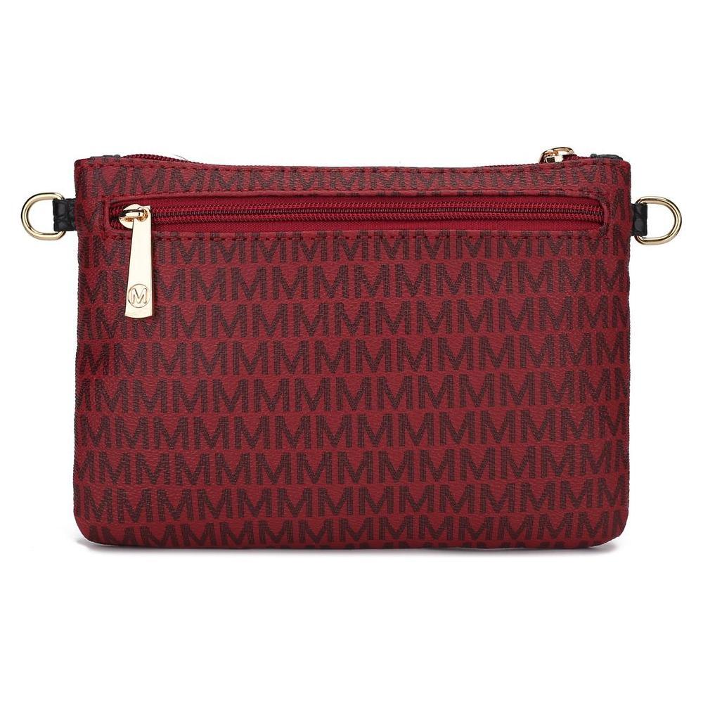 MKF Collection Tarren Signature Crossbody/ Wristlet Bag by Mia K
