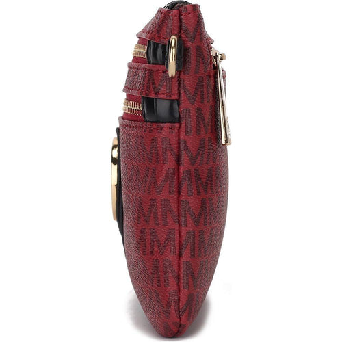 Load image into Gallery viewer, MKF Collection Tarren Signature Crossbody/ Wristlet Bag by Mia K
