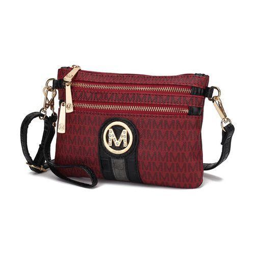 Load image into Gallery viewer, MKF Collection Tarren Signature Crossbody/ Wristlet Bag by Mia K
