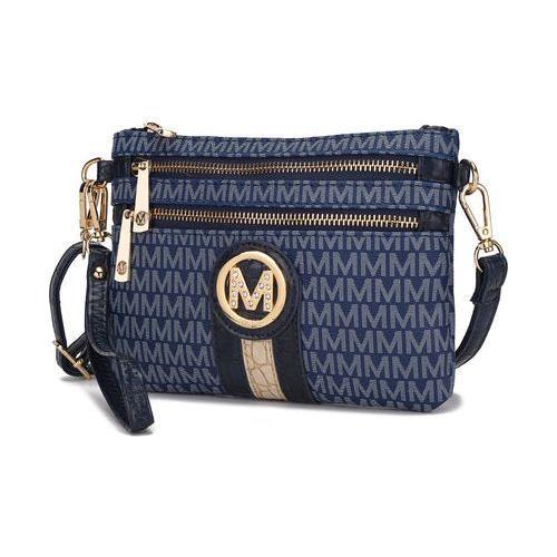 Load image into Gallery viewer, MKF Collection Tarren Signature Crossbody/ Wristlet Bag by Mia K

