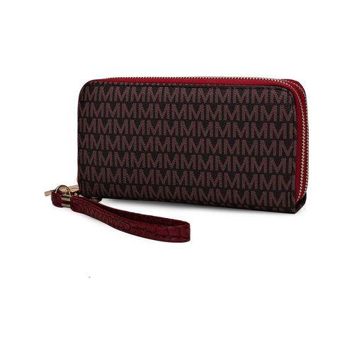 Load image into Gallery viewer, Noemy M Signature Wallet/Wristlet Handbag Women
