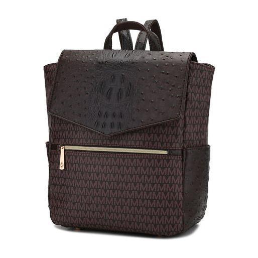 Leidy M Signature/Croco Backpack