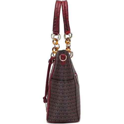 Load image into Gallery viewer, MKF CollectionMiriam Signature Tote Handbag Women by Mia K
