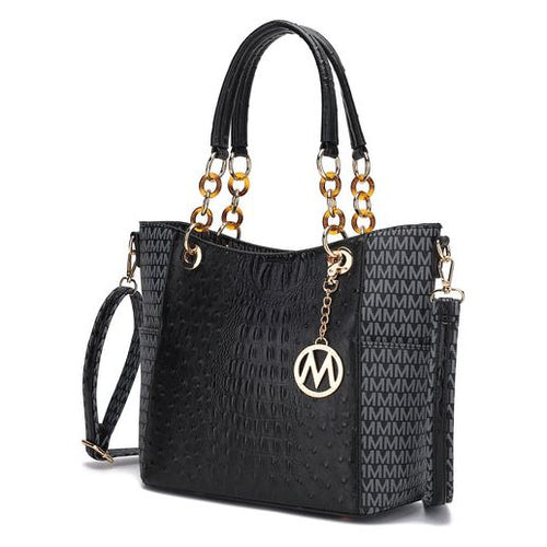 Load image into Gallery viewer, MKF CollectionMiriam Signature Tote Handbag Women by Mia K
