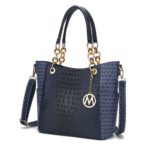 Load image into Gallery viewer, MKF CollectionMiriam Signature Tote Handbag Women by Mia K
