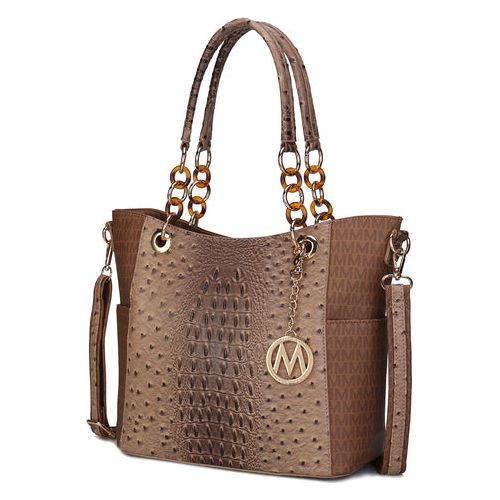 Load image into Gallery viewer, MKF CollectionMiriam Signature Tote Handbag Women by Mia K
