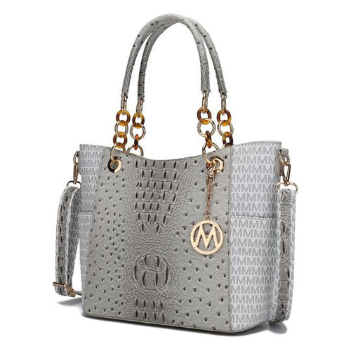 Load image into Gallery viewer, MKF CollectionMiriam Signature Tote Handbag Women by Mia K
