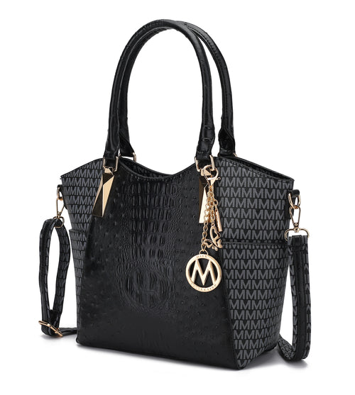 Kristal M Signature Tote Bag Vegan Leather Women