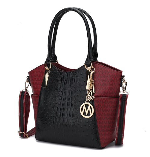 Kristal M Signature Tote Bag Vegan Leather Women