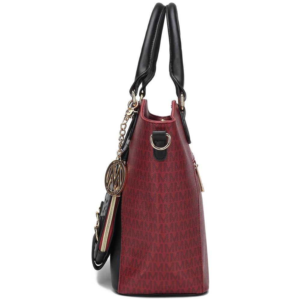 Jacqueline Signature Satchel Handbag