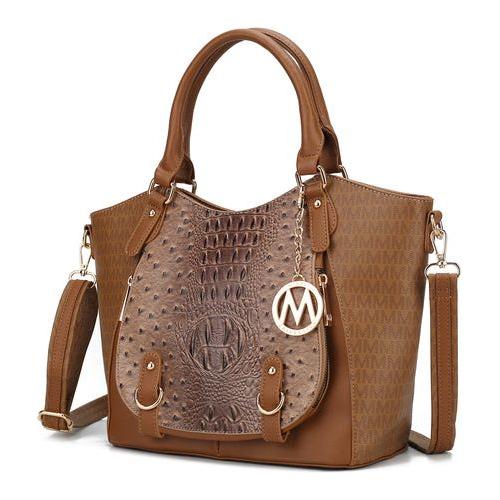 Jacqueline Signature Satchel Handbag