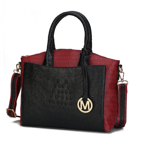 Load image into Gallery viewer, MKF Collection Collins Vegan Leather Women Tote Bag by Mia K
