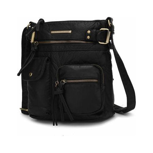 Load image into Gallery viewer, Vintage Stiella Crossbody Bag - Timeless Elegance in Faux Leather
