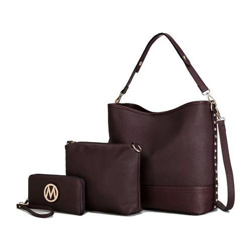 Load image into Gallery viewer, Ultimate Hobo Bag with Pouch &amp; Wallet: Embrace Elegance
