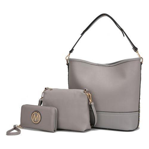 Load image into Gallery viewer, Ultimate Hobo Bag with Pouch &amp; Wallet: Embrace Elegance
