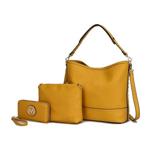 Load image into Gallery viewer, Ultimate Hobo Bag with Pouch &amp; Wallet: Embrace Elegance
