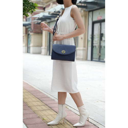 Load image into Gallery viewer, Andra Crossbody Handbag - Sophistication in Vegan Leather
