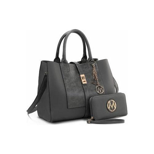 Load image into Gallery viewer, Yola Satchel Bag with Wallet - Exquisite Vegan Leather Elegance
