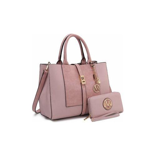 Load image into Gallery viewer, Yola Satchel Bag with Wallet - Exquisite Vegan Leather Elegance
