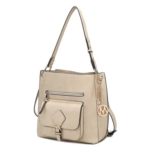 Load image into Gallery viewer, MKF Collection Yves Vegan Leather Women Hobo Bag - Timeless Elegance
