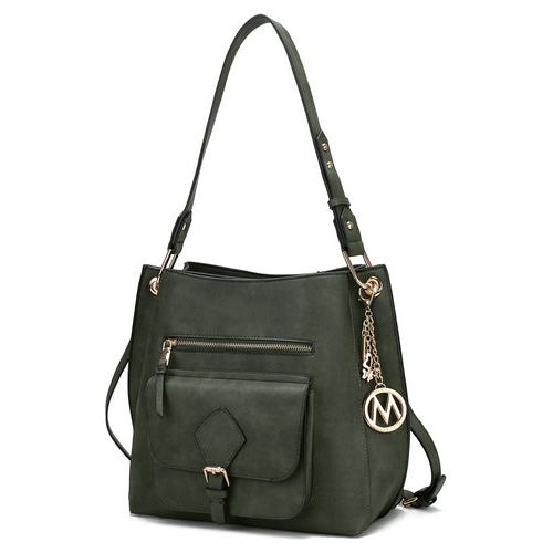 Load image into Gallery viewer, MKF Collection Yves Vegan Leather Women Hobo Bag by Mia K
