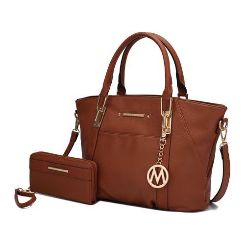 Load image into Gallery viewer, MKF Collection Darielle Satchel Bag with Wallet - A Touch of Luxury
