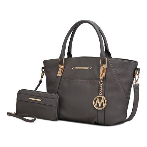 Load image into Gallery viewer, MKF Collection Darielle Satchel Bag with Wallet - A Touch of Luxury
