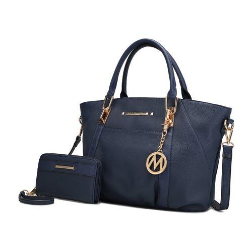 Load image into Gallery viewer, MKF Collection Darielle Satchel Bag with Wallet - A Touch of Luxury
