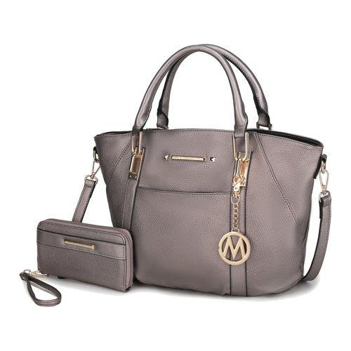 Load image into Gallery viewer, MKF Collection Darielle Satchel Bag with Wallet - A Touch of Luxury
