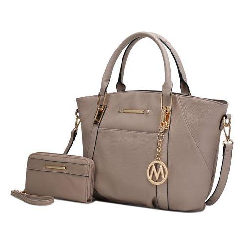 Load image into Gallery viewer, MKF Collection Darielle Satchel Bag with Wallet - A Touch of Luxury
