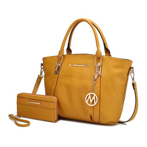 Load image into Gallery viewer, MKF Collection Darielle Satchel Bag with Wallet - A Touch of Luxury
