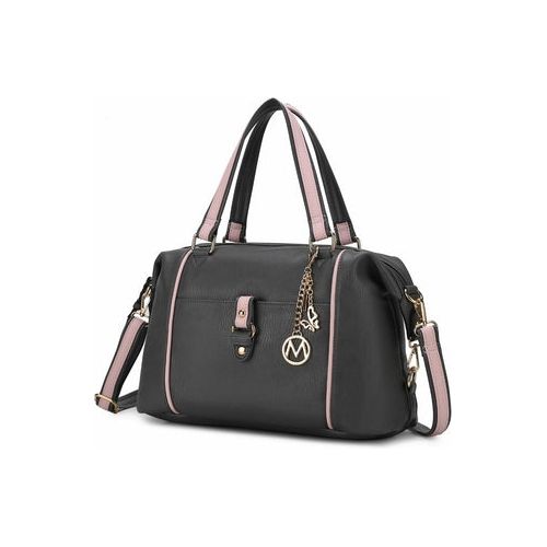 Load image into Gallery viewer, MKF Collection Opal Lightweight Satchel Bag Vegan Leather by Mia K
