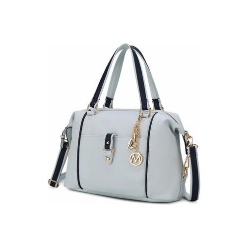 Load image into Gallery viewer, MKF Collection Opal Lightweight Satchel Bag Vegan Leather by Mia K
