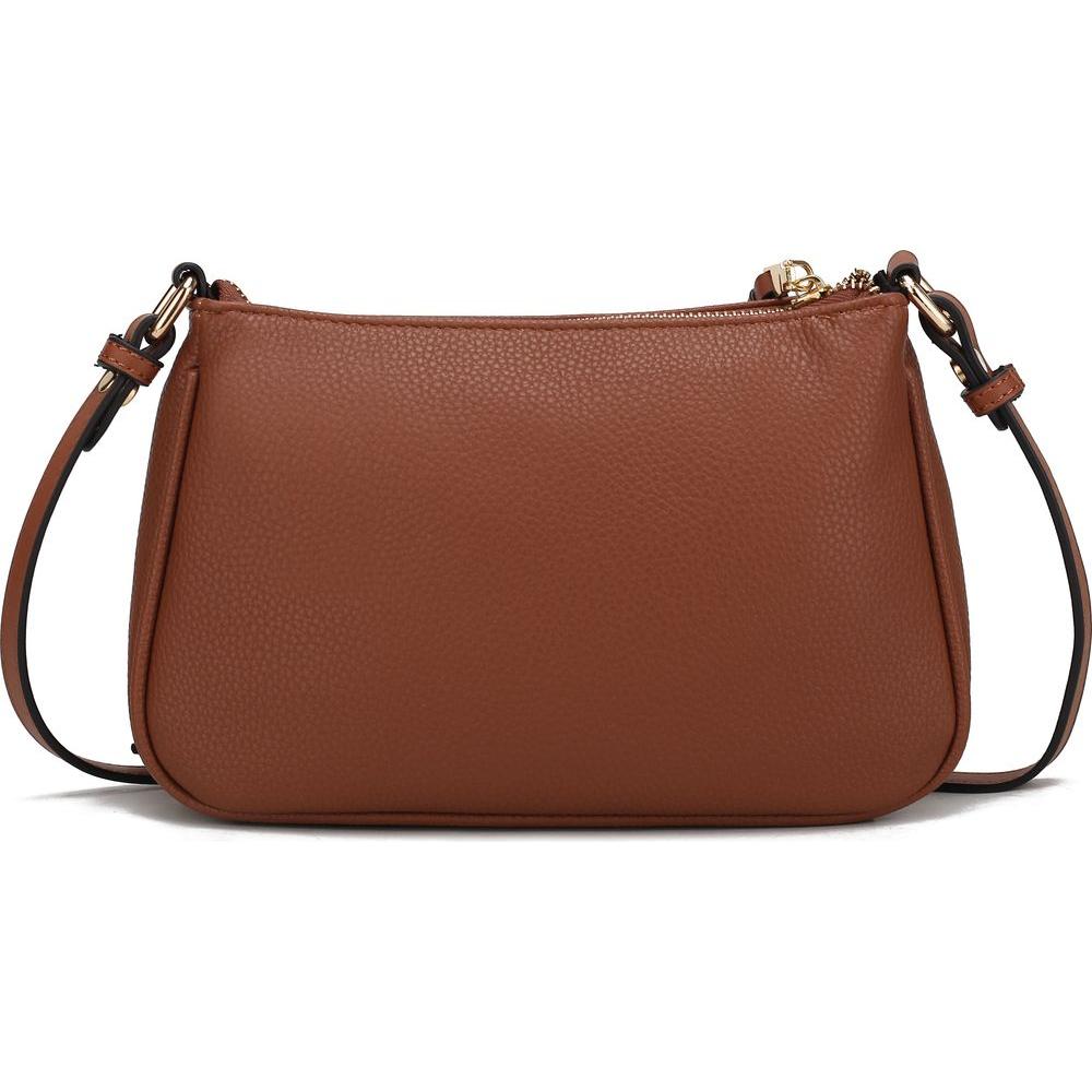 Essie Crossbody Handbag in Vegan Leather - The Sculpted Elegance of Everyday Luxury