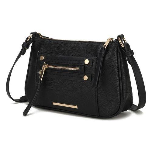 Essie Crossbody Handbag in Vegan Leather - The Sculpted Elegance of Everyday Luxury